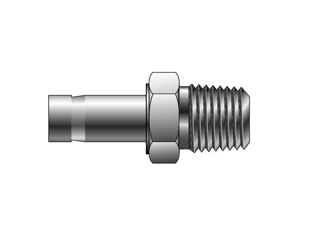 A-LOK Metric Tube NPT Male Adapter - M MA N